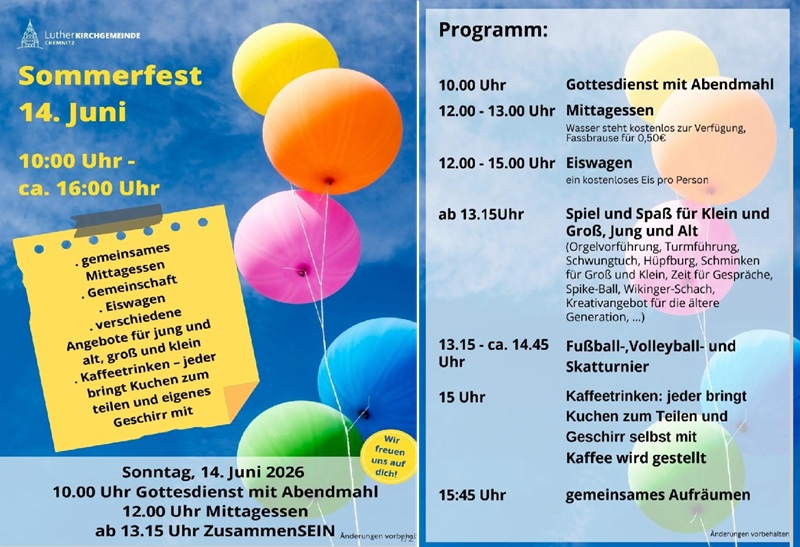 Gemeindefest