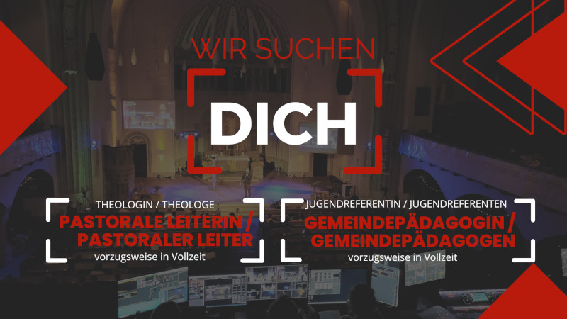 Wir suchen dich - Stellenanzeige Lutherkirchgemeinde